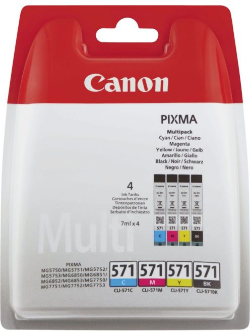 Canon CLI-571 (4in1) tintapatron multipack (0386C005)