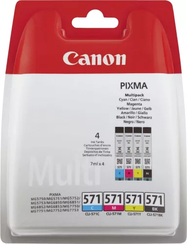 Canon CLI-571 (4in1) tintapatron multipack (0386C005)