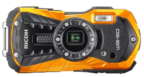 Ricoh WG-50 - narancs sárga színű