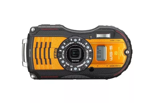 Ricoh WG-5 GPS kit (narancs)