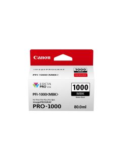   Canon PFI-1000MBK (matte black) tintatartály (80ml) (0545C001)