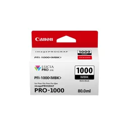   Canon PFI-1000MBK (matte black) tintatartály (80ml) (0545C001)