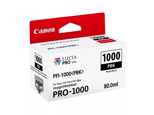 Canon PFI-1000PBK (photo black) tintatartály (80ml) (0546C001)
