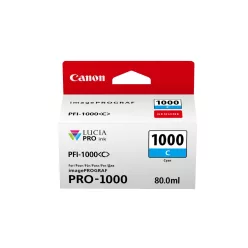 Canon PFI-1000C (cyan) tintatartály (80ml) (0547C001)
