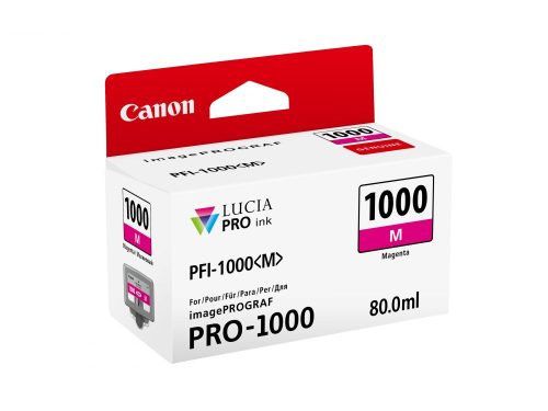 Canon PFI-1000M (magenta) tintatartály (80ml) (0548C001)