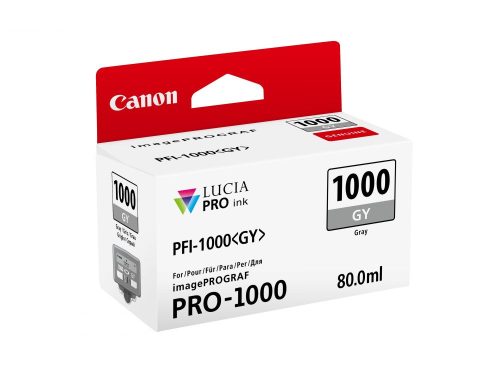 Canon PFI-1000GY (gray) tintatartály (80ml) (0552C001)