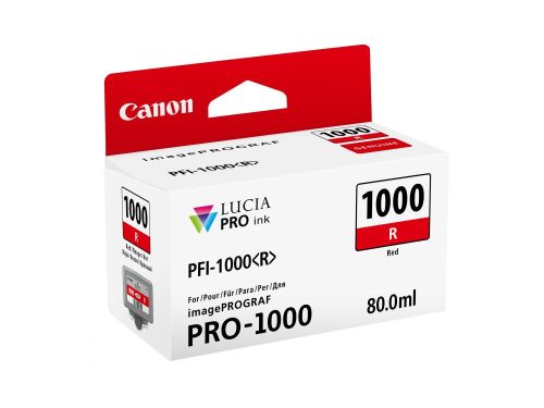 Canon PFI-1000R (red) tintatartály (80ml) (0554C001)