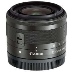   Canon EF-M 15-45mm / 3.5-6.3 IS STM (graphite/black) (0572C005)