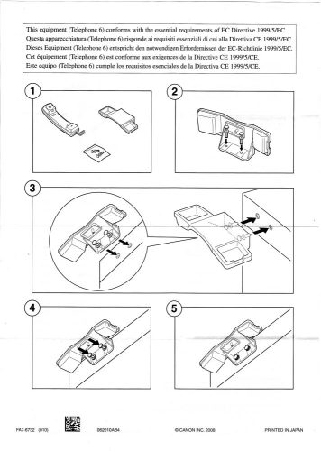 Canon Telephone 6 Kit - fehér színű