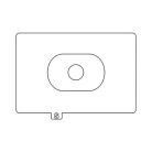 Canon EOS 1D mark III/1Ds mark III/1D mark IV Ec-S mattüveg