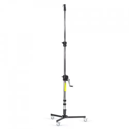 Manfrotto Alacsony terpeszű Wind Up állvány fékezhető kerékkel