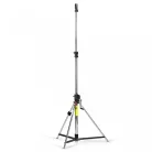 Manfrotto Rövid acél Wind Up állvány (fekete)