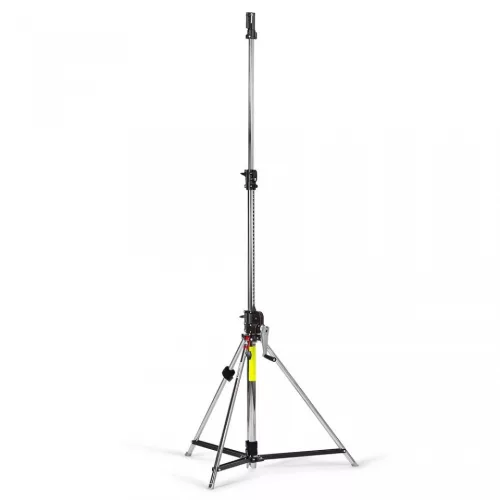Manfrotto Rövid acél Wind Up állvány (fekete)