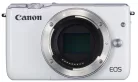 Canon EOS M10 váz, fehér színű