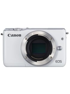 Canon EOS M10 váz, fehér színű