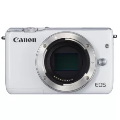 Canon EOS M10 váz, fehér színű