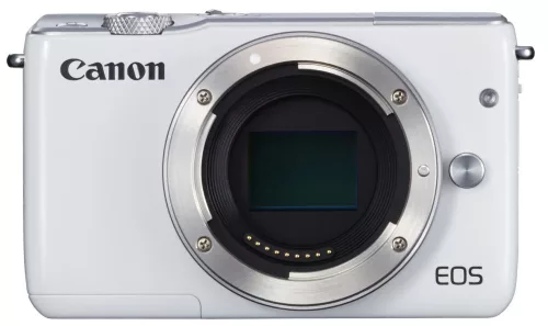 Canon EOS M10 váz, fehér színű