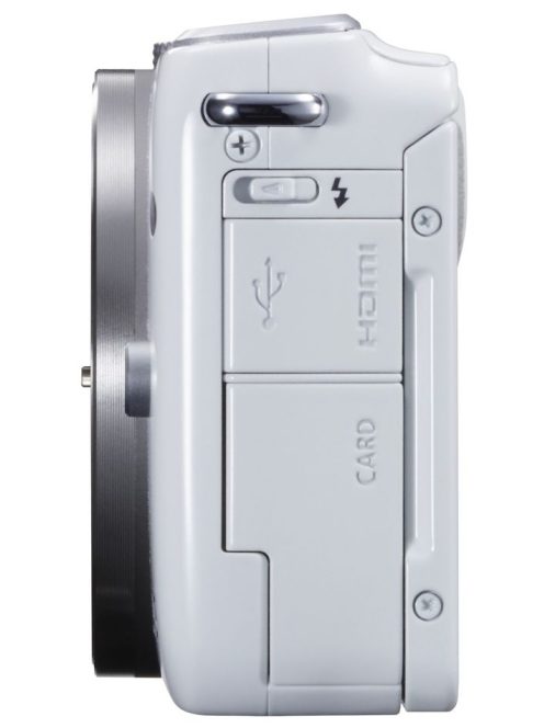 Canon EOS M10 váz, fehér színű