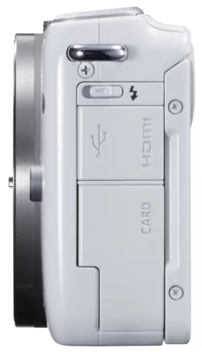 Canon EOS M10 váz, fehér színű