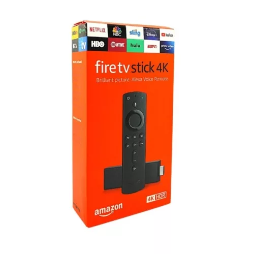 Amazon Fire TV Stick (4K-HDR) (Alexa Voice + RC) (0Q10573)