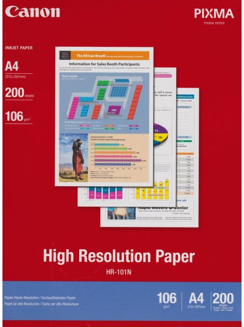 Canon HR-101N High Resolution Paper (A4) (200 lap) (1033A001)