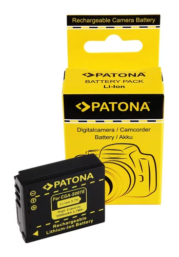 PATONA CGA-S007E STANDARD akkumulátor (1.000mAh) (for Panasonic)