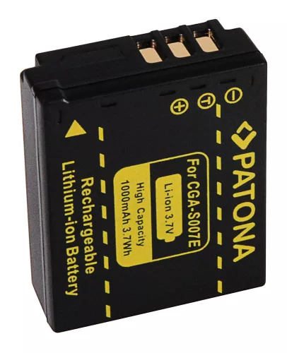 PATONA CGA-S007E STANDARD akkumulátor (1.000mAh) (for Panasonic)