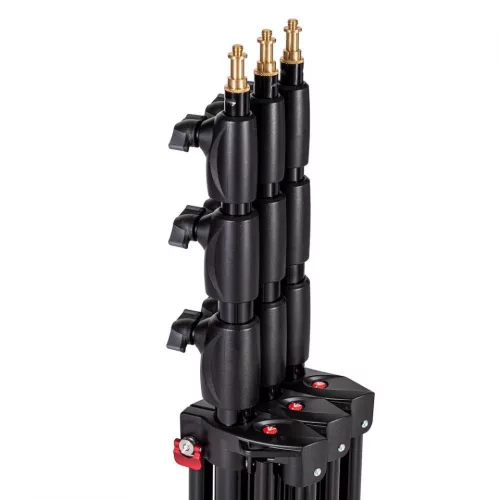 Manfrotto Kompakt alu lámpaállvány légcsillapítással (3db-os szett)