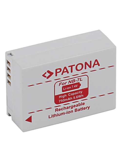 PATONA NB-7L STANDARD akkumulátor (750mAh) (for Canon) (1072)