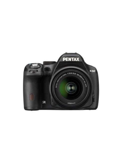 Pentax K-50 váz (fekete) + SMC DA-L 18-55mm /3.5-5.6 AL WR