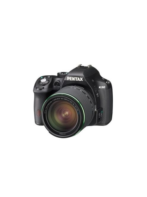 Pentax K-50 váz (fekete) + SMC DA 18-135mm /3.5-5.6 WR objektív kit