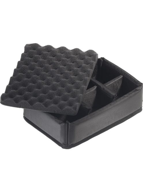 B&W OUTDOOR CASES Type 1000 (divider system) (black) (1000/B/RPD)