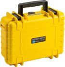 B&W OUTDOOR CASES Type 1000 (pre-cut foam) (yellow) (1000/Y/SI)