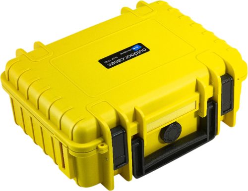B&W OUTDOOR CASES Type 1000 (pre-cut foam) (yellow) (1000/Y/SI)