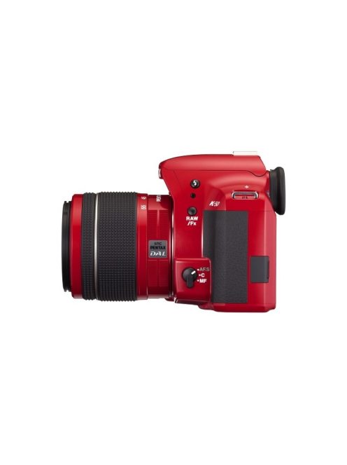 Pentax K-50 váz (piros) + SMC DA-L 18-55mm /3.5-5.6 AL WR