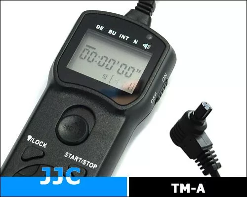 JJC TM-A multifunkciós vezetékes távkioldó (for Canon)