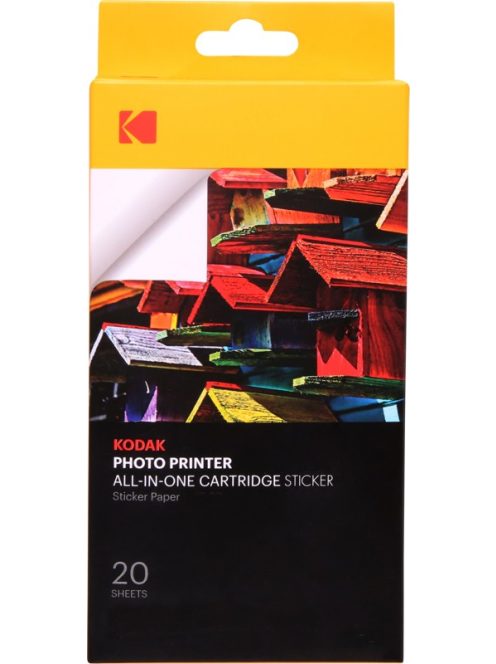 Kodak Cartridge (2,1"x3,4") öntapadó hátlappal (20 lap)  