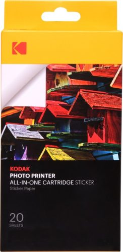 Kodak Cartridge (2,1"x3,4") öntapadó hátlappal (20 lap)  