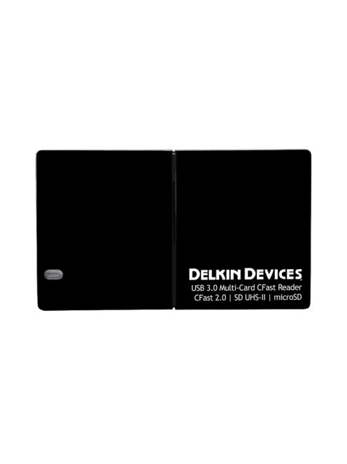Delkin CFast / SD / micro SD / USB (UHS-II) (USB 3.0) (DDREADER-48)