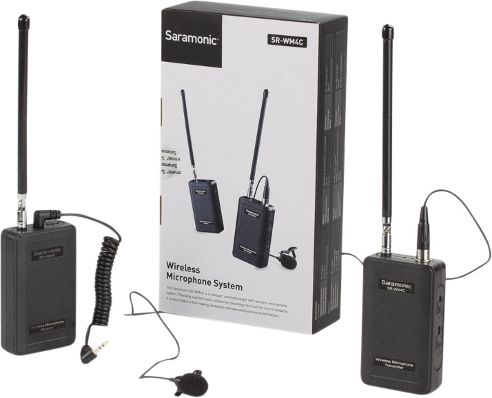 Saramonic SR WM4C VHF Wireless Microphone System Canon Ta