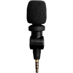   Saramonic SmartMic, A flexible 3.5mm microphone for Apple iPhone, iPad, iPod Touch 