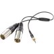 Saramonic SR-UM10-CC1 Locking Type 3.5mm-Dual XLR 