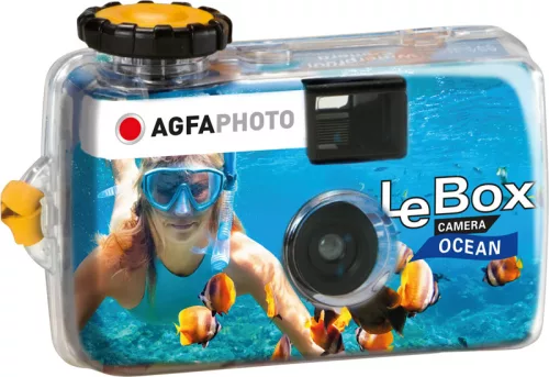 Agfa Photo egyszer használatos film camera LeBox (ISO400) (#27) (Ocean)