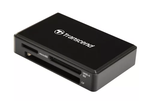Transcend RDF8 kártyaolvasó (USB 3.1) (All-in-1) (UHS-I) (black) (TS-RDF8K2)