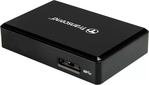 Transcend RDF8 kártyaolvasó (USB 3.1) (All-in-1) (UHS-I) (black) (TS-RDF8K2)