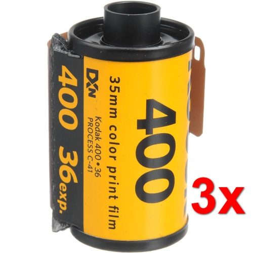 Kodak Ultramax színes negatív film (ISO 400) (#36) (3db)
