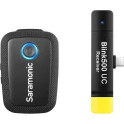   Saramonic Blink 500 B5 (TX+RX UC) 1 to 1 - 2,4 GHz wirelss system w/Usb-C 