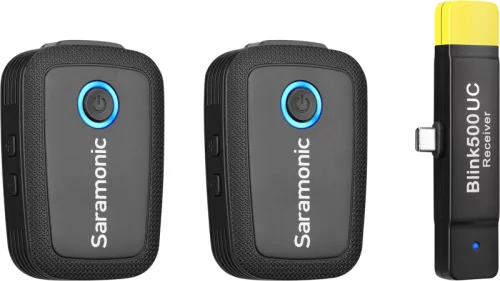 Saramonic Blink 500 B6 ((TX+TX+RX UC) 2 to 1 - 2,4 GHz wirelss system w/Usb-C 