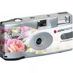   Agfa Photo egyszer használatos film camera LeBox (ISO400) (#27) (Wedding Flash)