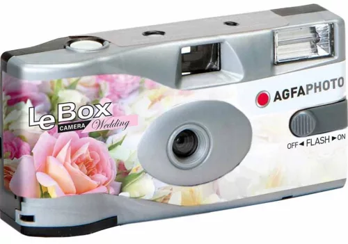 Agfa Photo egyszer használatos film camera LeBox (ISO400) (#27) (Wedding Flash)